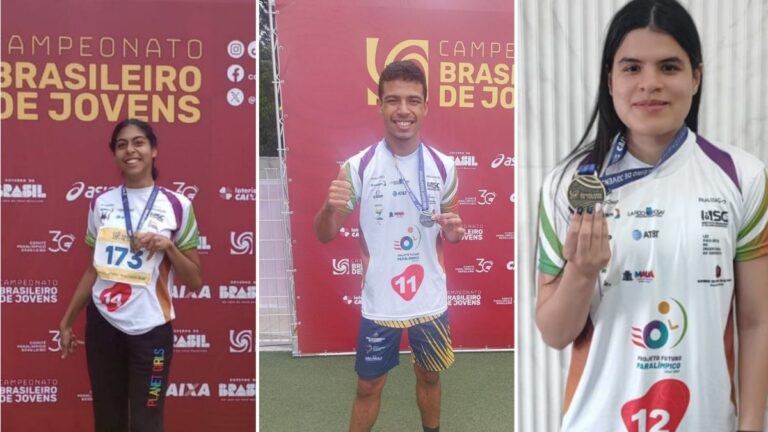 Quarteto do ABC conquista medalhas e quebra recordes no Campeonato Brasileiro Paralímpico de Jovens de Atletismo
