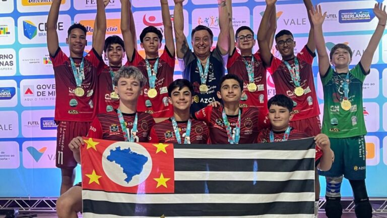 Vôlei Mauá Sub-15 é campeão brasileiro escolar