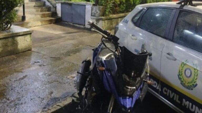 Em São Bernardo, GCM recupera moto furtada de garagem no bairro Santa Terezinha