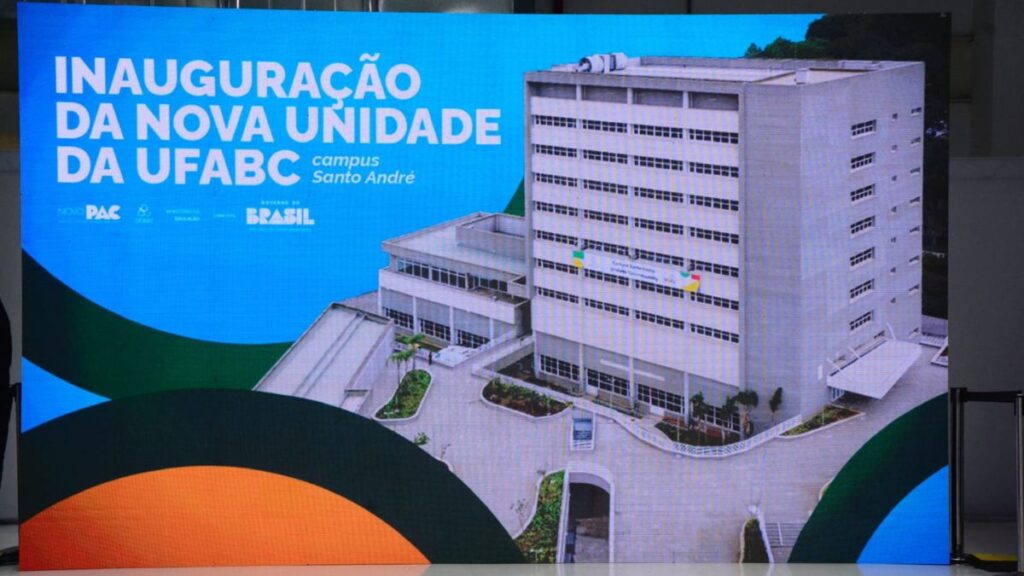 UFABC inaugura em Santo André unidade com investimento de R$ 155,7 ...