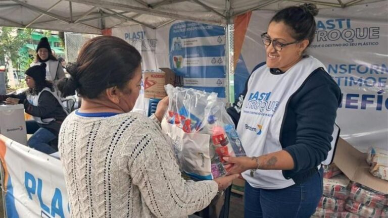 Braskem realiza primeira edição de 2026 do Plastitroque no Parque São Rafael com parceria inédita da Ecolab