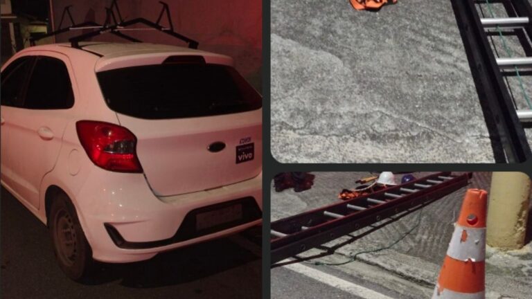 Guarda Civil Municipal de Ribeirão Pires prende dois homens por furto de cabos