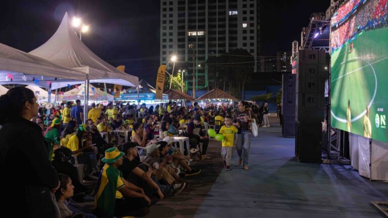 Telão no centro de Diadema vai transmitir Brasil x Haiti, na sexta (19/6)