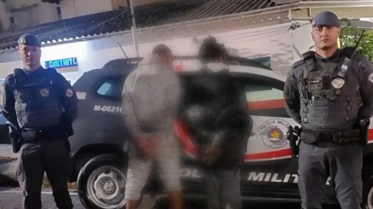 Polícia Militar prende dois homens em flagrante por furto qualificado a residência no bairro Rudge Ramos