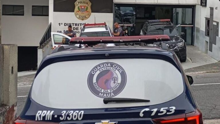 GCM de Mauá prende agressor de mulher após acionamento do botão ANA